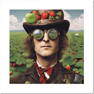 John Lennon Strawberry Fields Forever Posters and Art